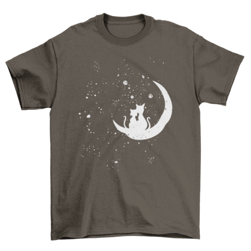 Cat Moon Love T-shirt